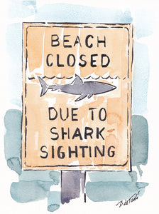 "Beach Closed" AUSTRALIA