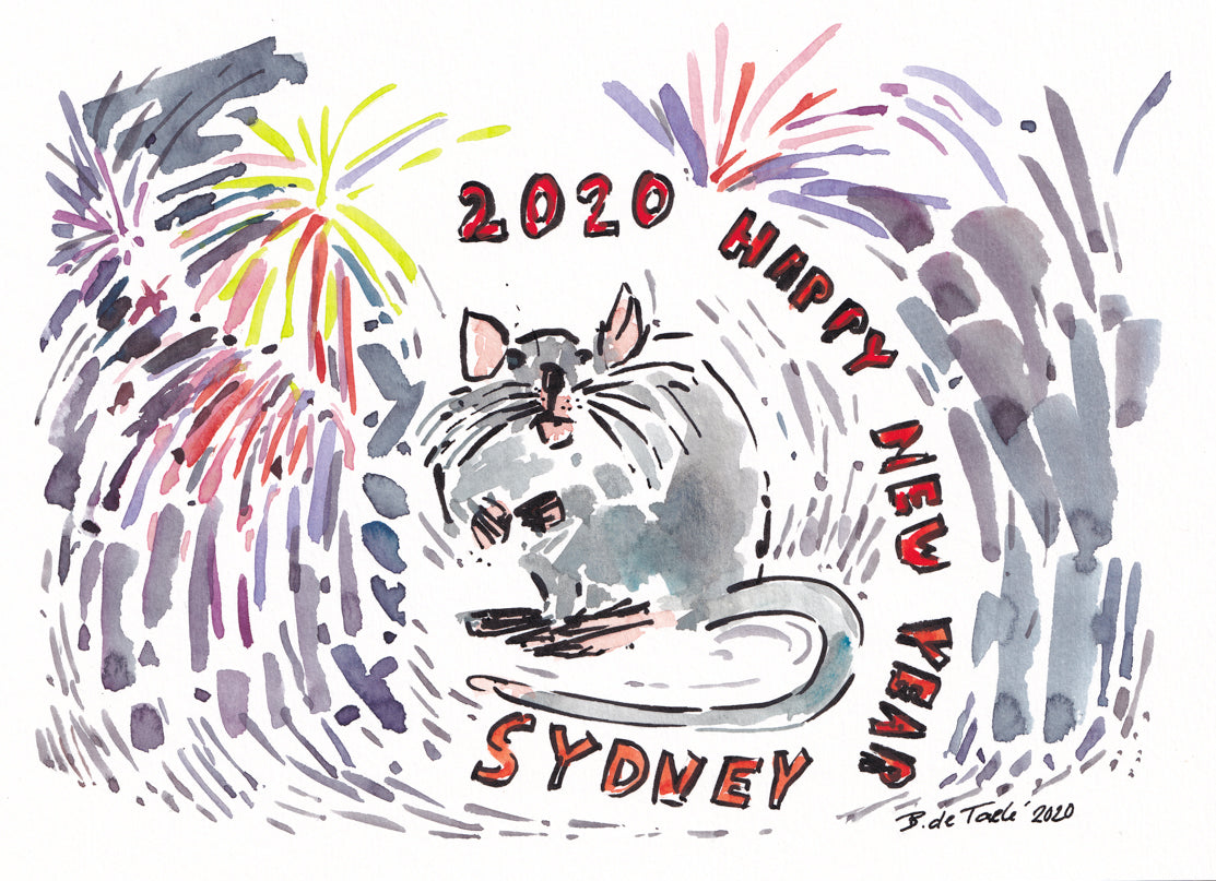 Happy Year of the Rat 2020 Syndey