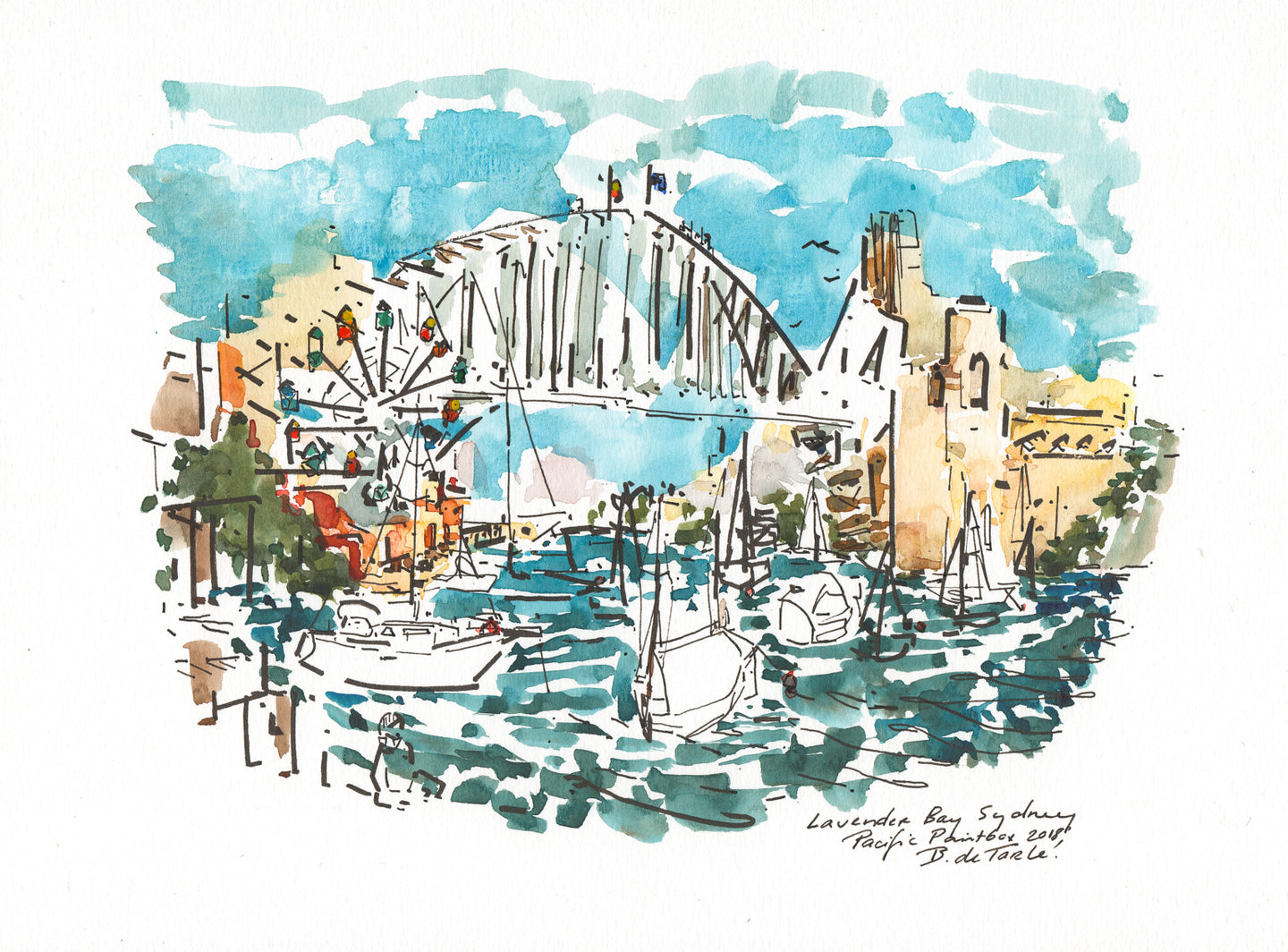 Lavender Bay Sydney Harbour Bridge